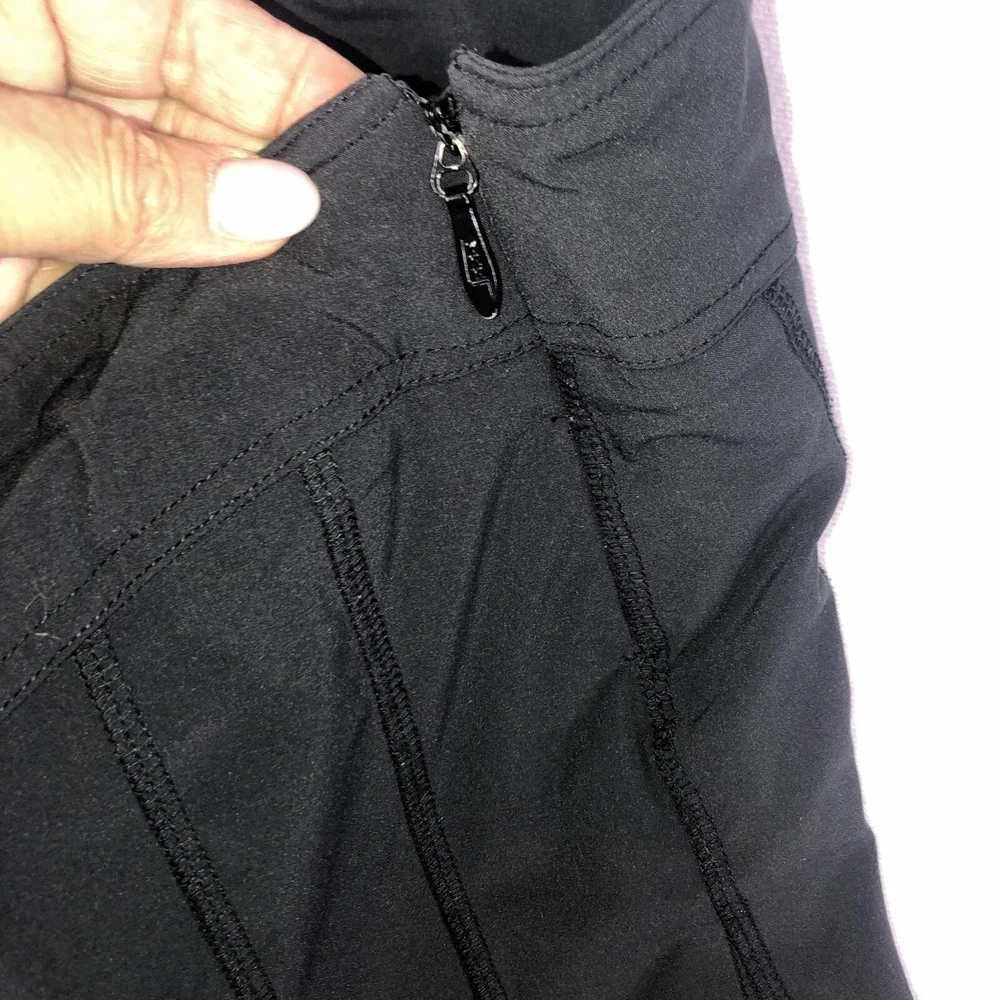 Athleta Skort Women's Sz 0 Black Wear About‎ Pleated Skort Hiking Gym Yoga Skirt